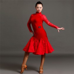 YLC0004      Latin  Dance  Dress