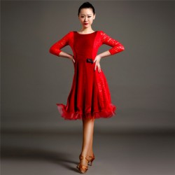 YLC0009     Latin  Dance  Dress