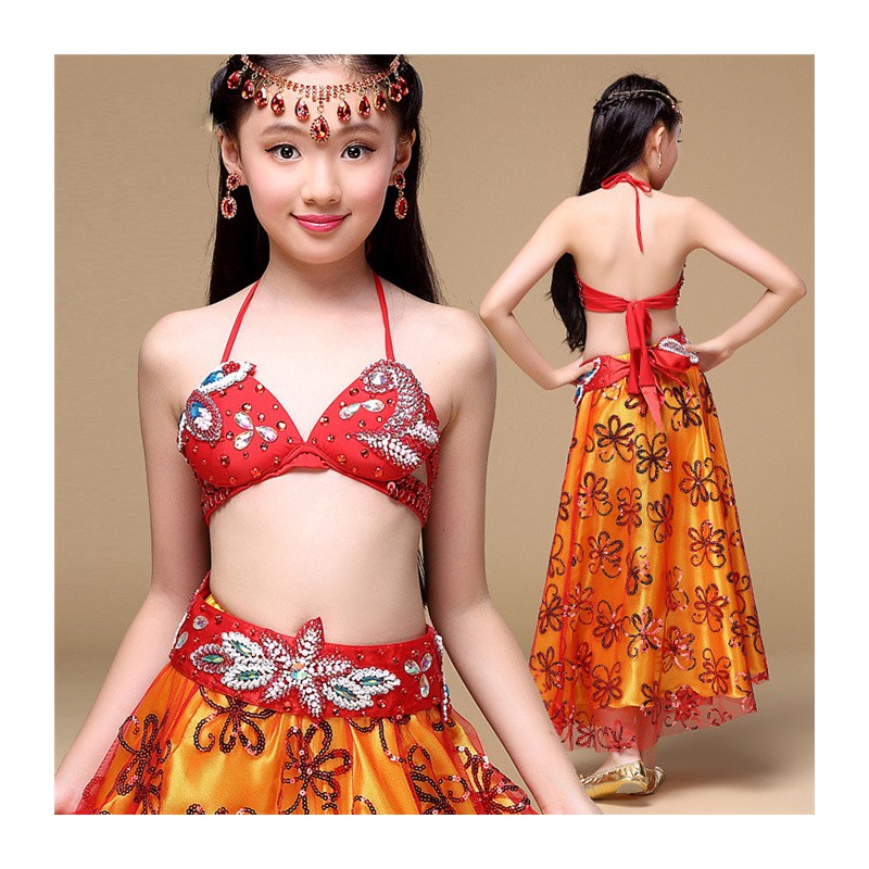 Be00047   Belly Dance Costume Child