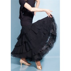 HS16027  Ballroom dance Skirt