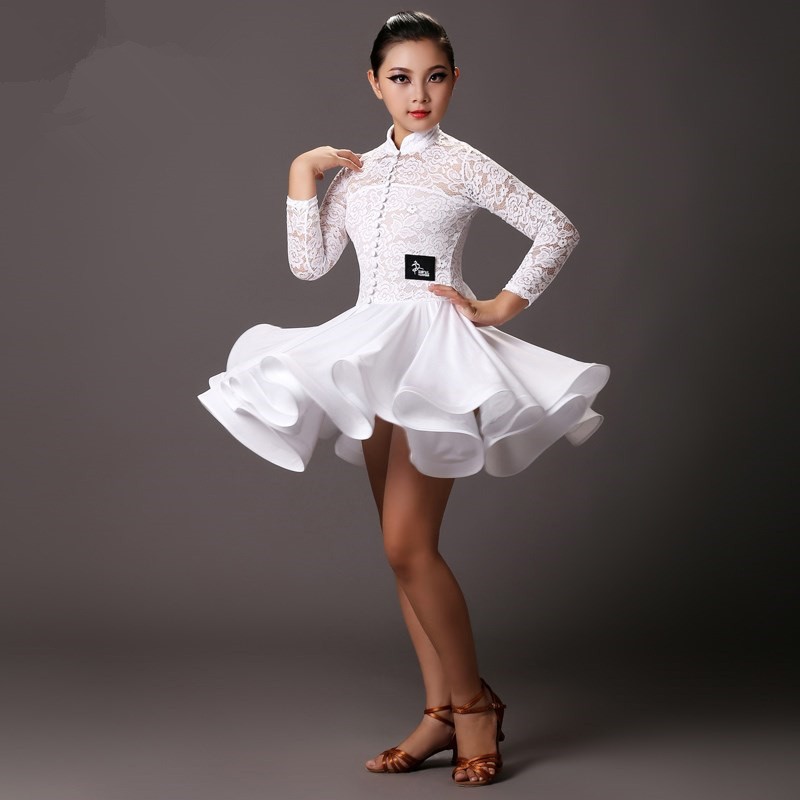 YLF0050    Children Latin dance Dress